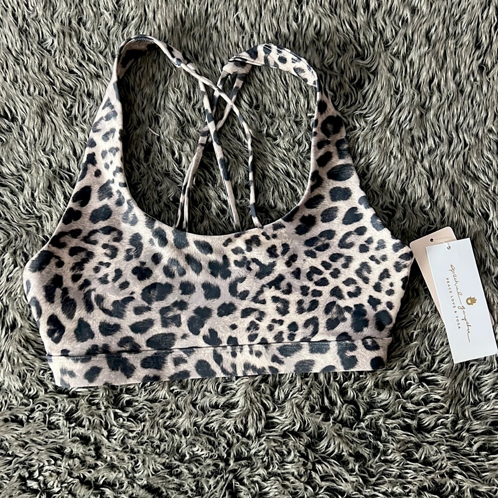 Brand-new with tags on: Spiritual Gangster studio sports bra